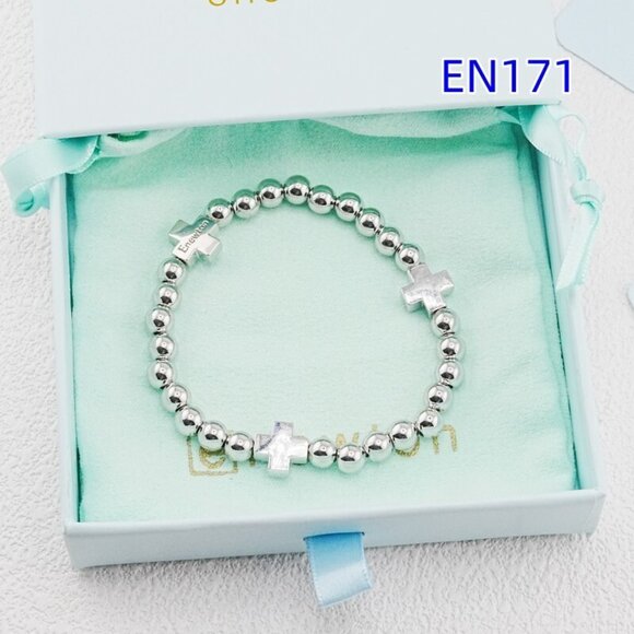 Enewton White Gold Cross Bracelet - Picture 6 of 6